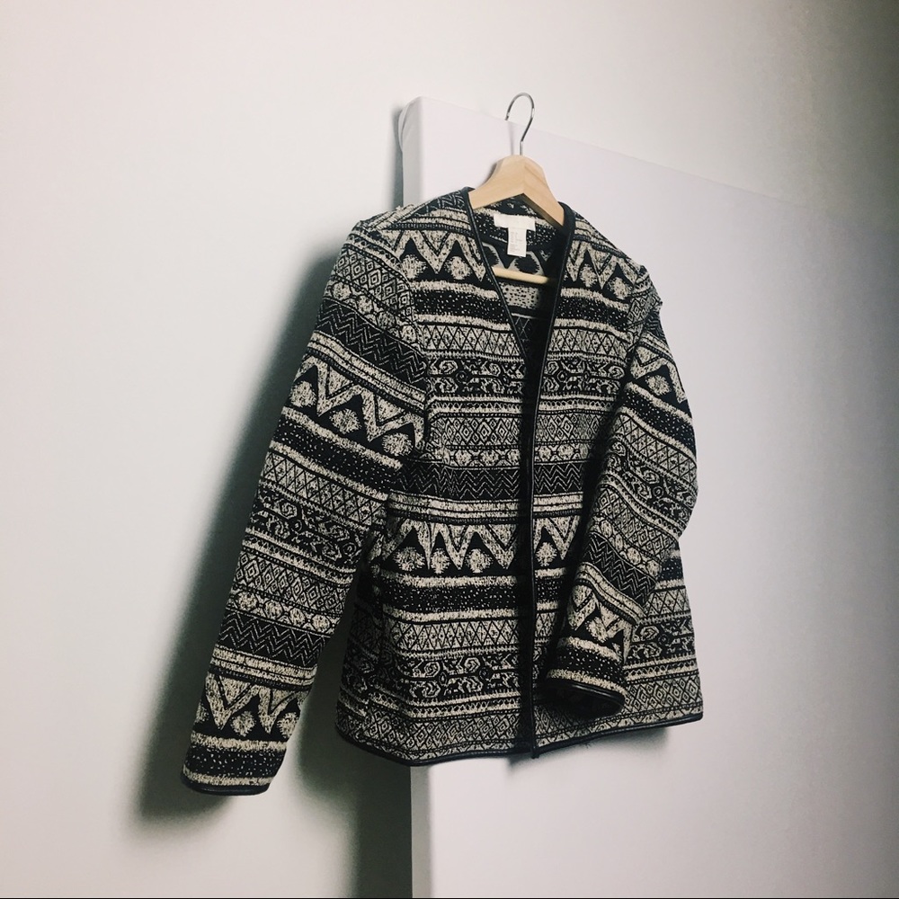 Loose Patterned Jacket - Picture 5 of 5